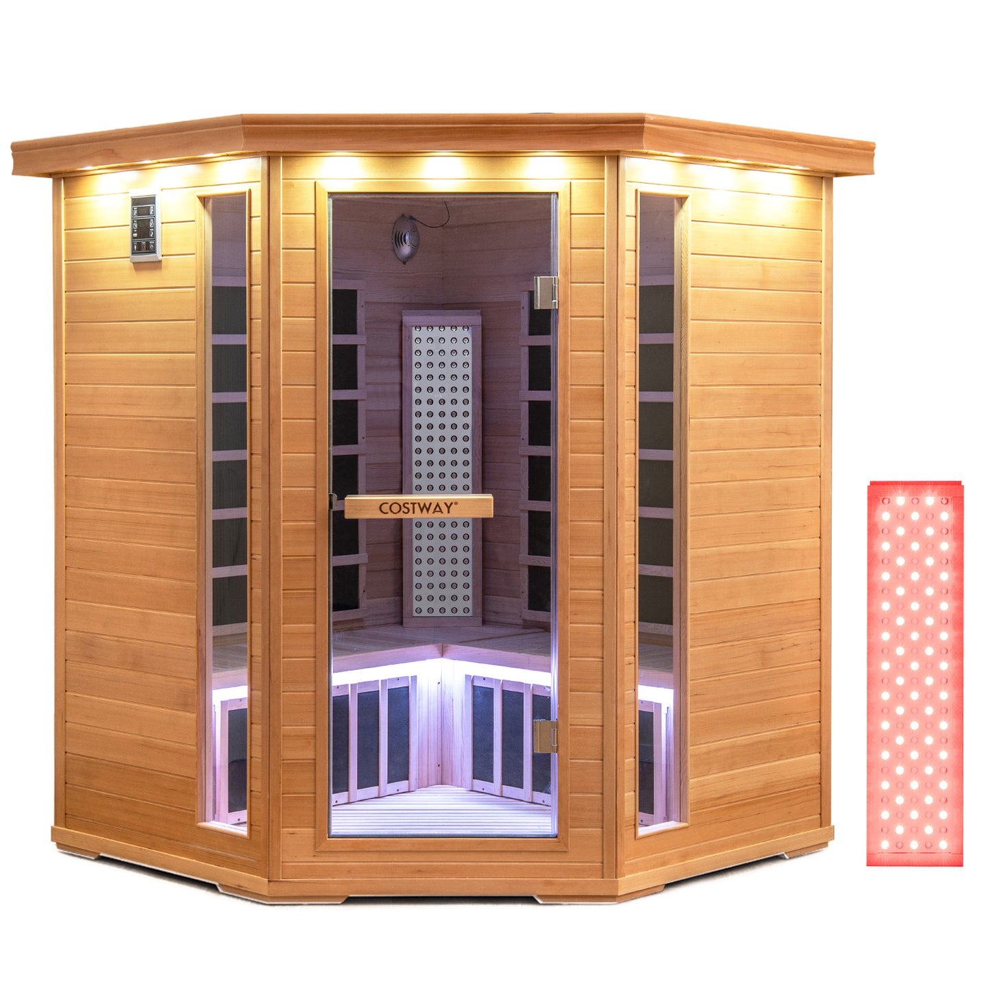 3-5 People Far Infrared Wooden Sauna Room for Home, Natural Massage at Gallery Canada