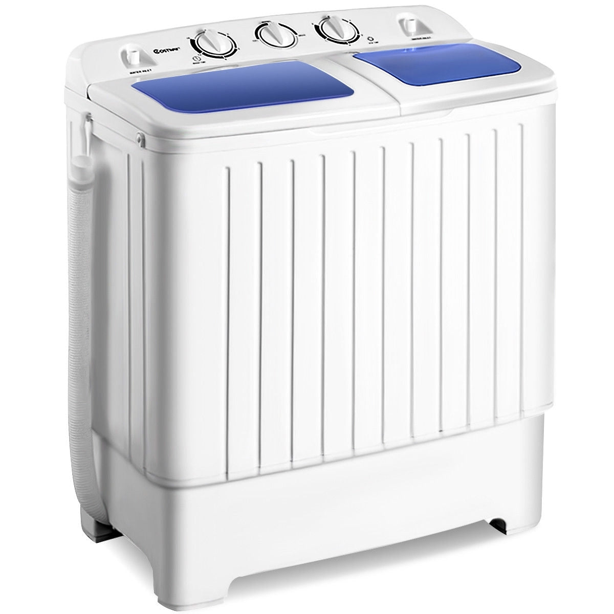 20 Lbs Compact Twin Tub Washing Machine, White Washing Machines at Gallery Canada