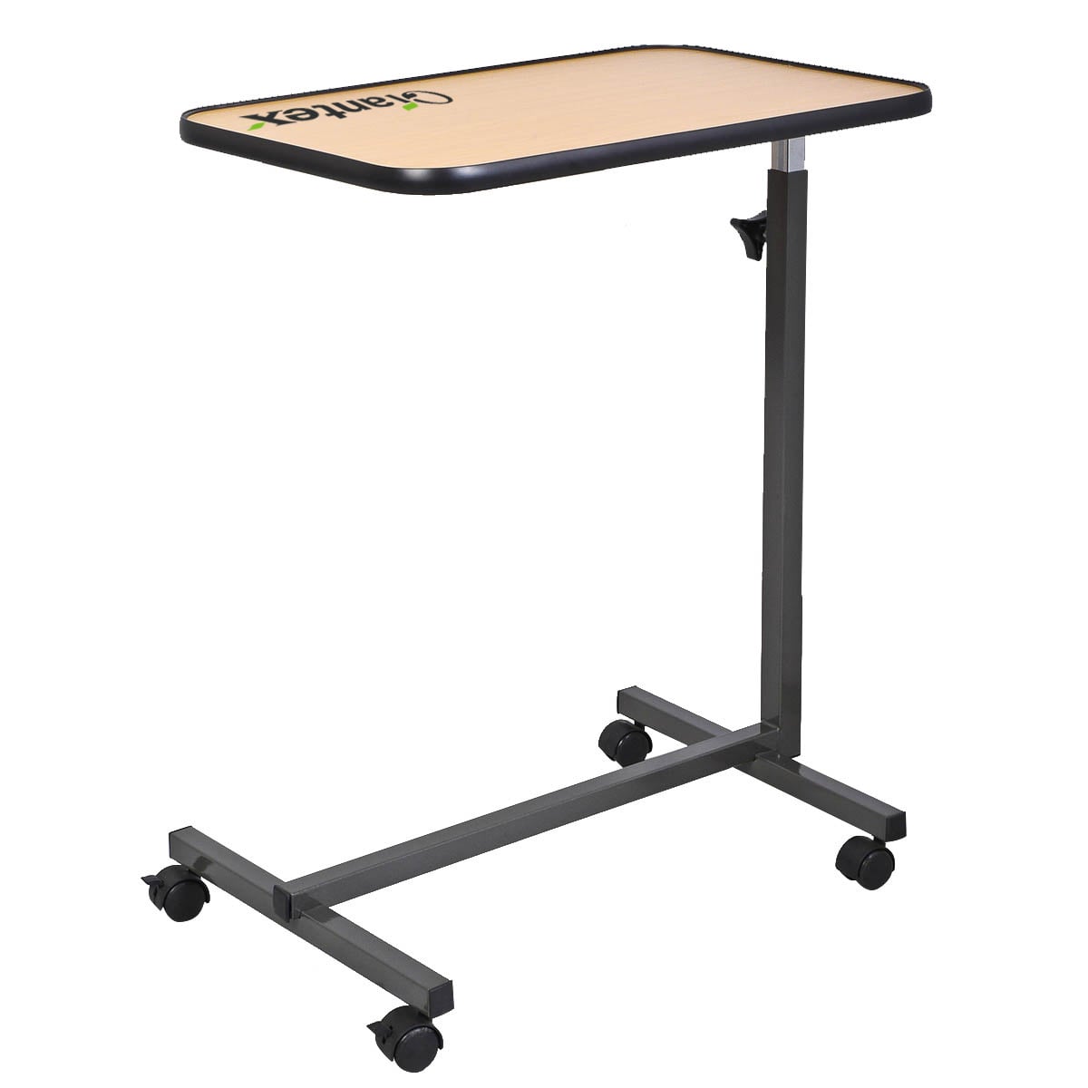 Table roulante de lit, plateau de nourriture, beige