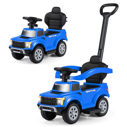 Licensed Ford Push Car for Toddlers Push & Pedal Ride On Toys at Gallery Canada