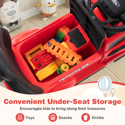 3-In-1 Licensed Ford Push Car, Red Push & Pedal Ride On Toys at Gallery Canada