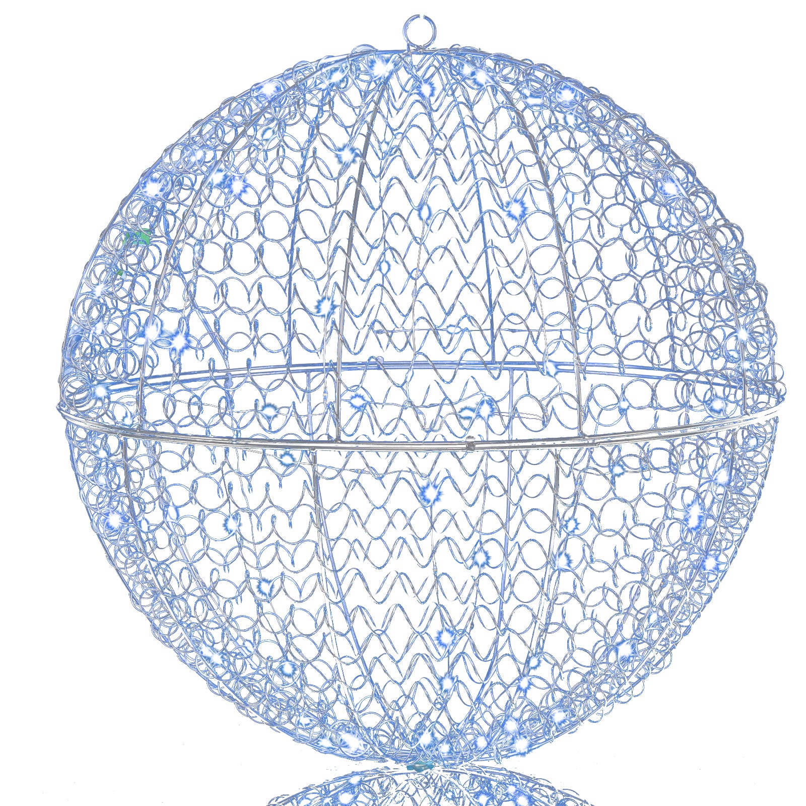 3 Pcs Large Christmas Balls, Metal Sphere Lights, 435 LEDs Christmas Decor & Accessories at Gallery Canada