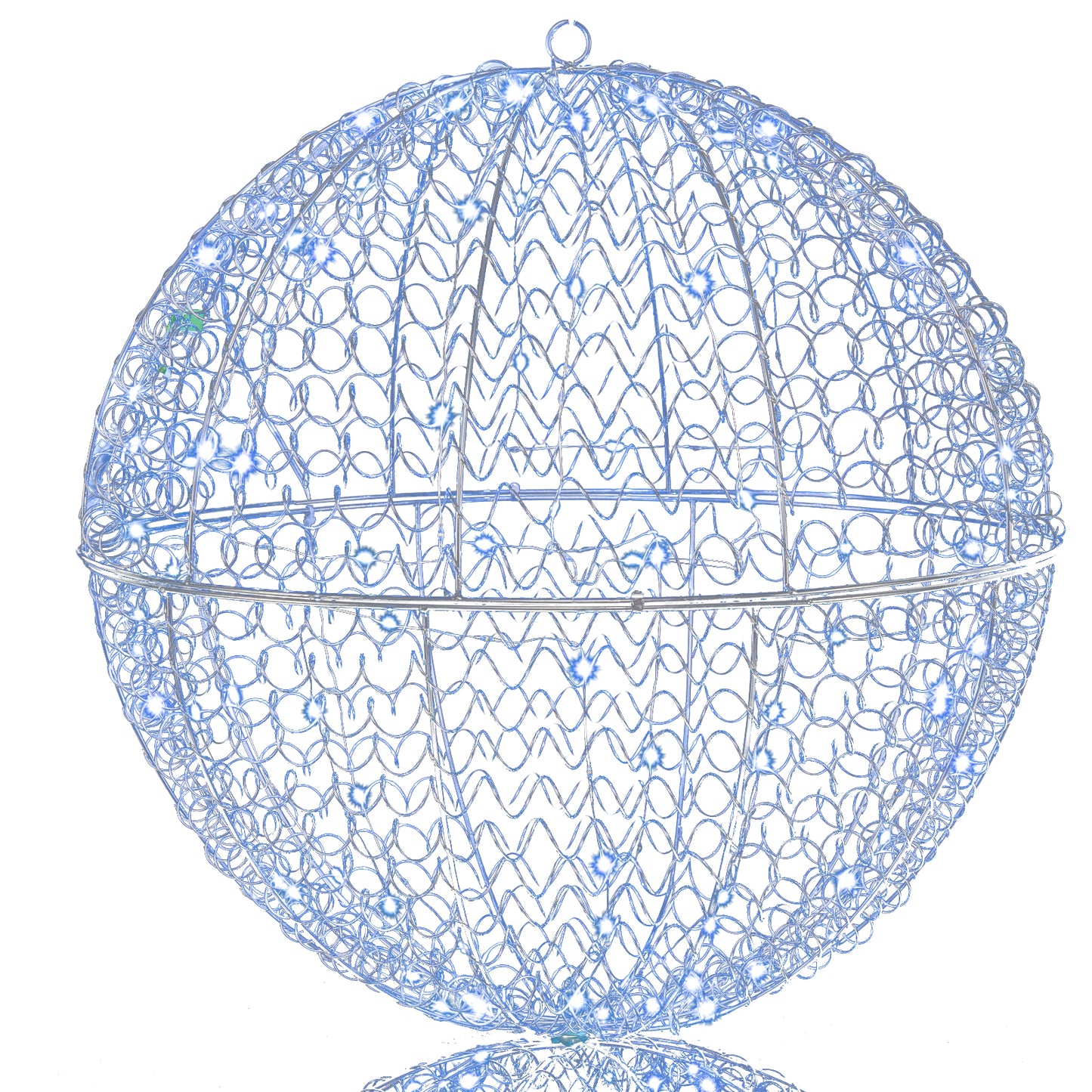 3 Pcs Large Christmas Balls, Metal Sphere Lights, 435 LEDs Christmas Decor & Accessories at Gallery Canada