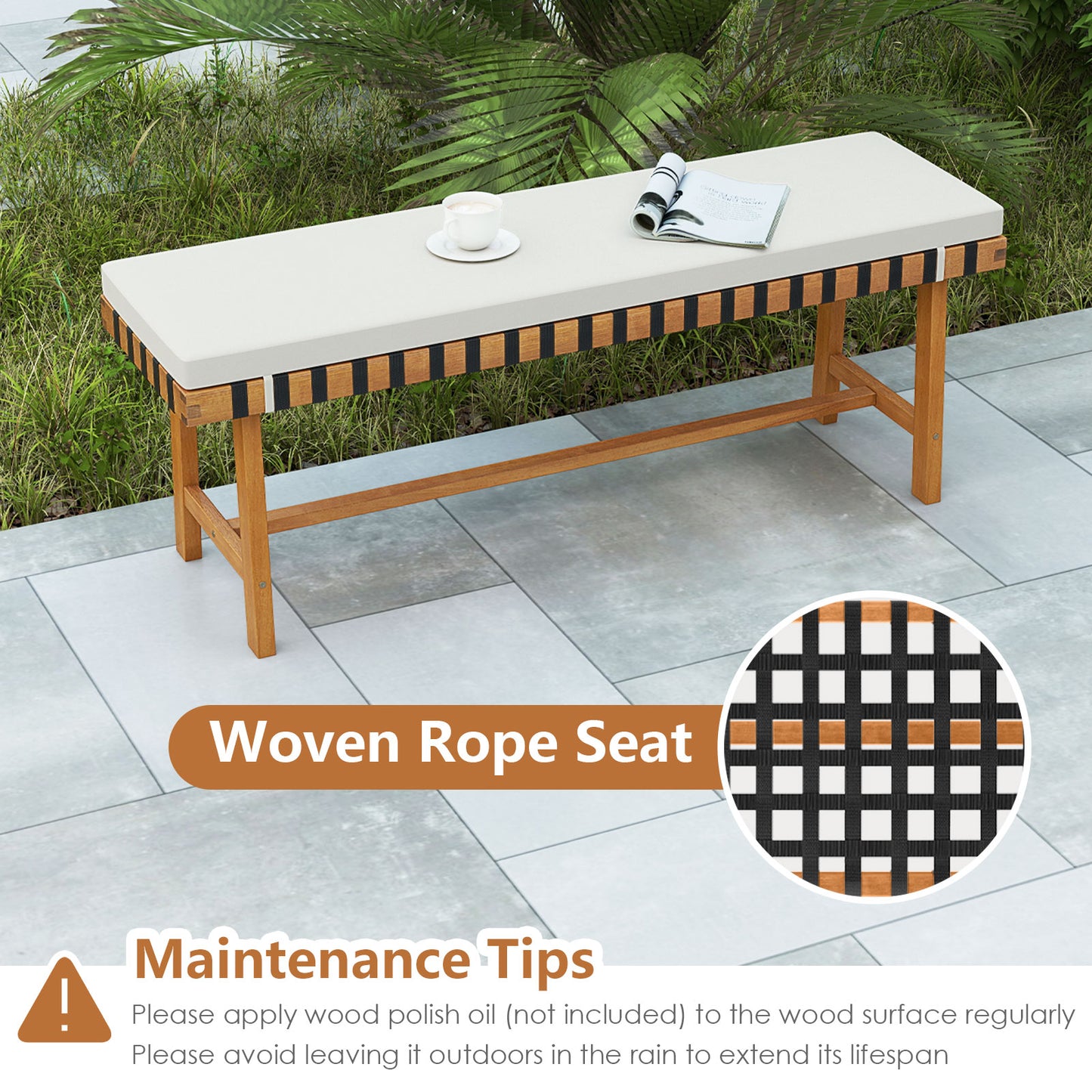 3-Piece Patio Dining Set for 4 People Farmhouse Furniture Patio Dining Sets at Gallery Canada