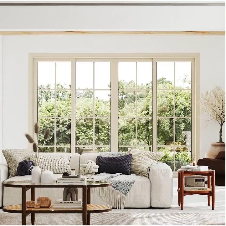 3-Piece Rattan Living Room Furniture Set with Tempered Glass Tabletop and Accent Chair Living Room at Gallery Canada