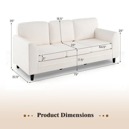 3-Piece Living Room Set, Teddy Sofa, Bookshelf, Foldable Murphy Bed Folding Beds at Gallery Canada
