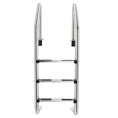 3-Step Stainless Steel Pool Ladder, Anti-Slip Step, Silver Swimming Pools at Gallery Canada