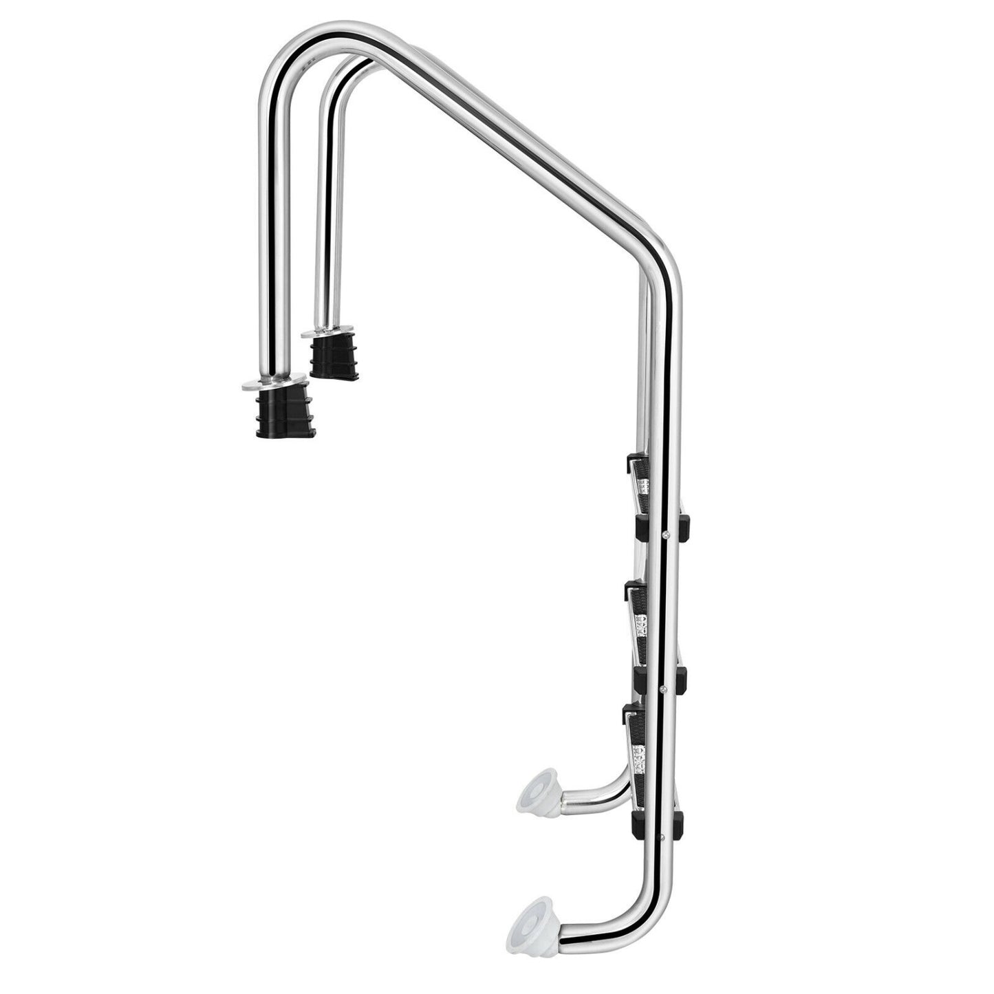 3-Step Stainless Steel Pool Ladder, Anti-Slip Step, Silver Swimming Pools at Gallery Canada