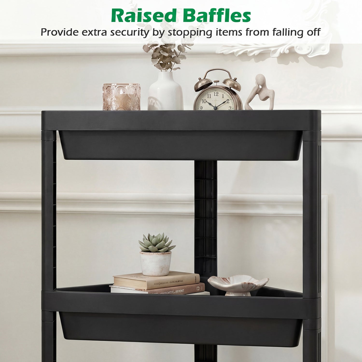 3-Tier Corner Shower Caddy 2-Pack with Detachable Design, Black Bathroom Etagere at Gallery Canada