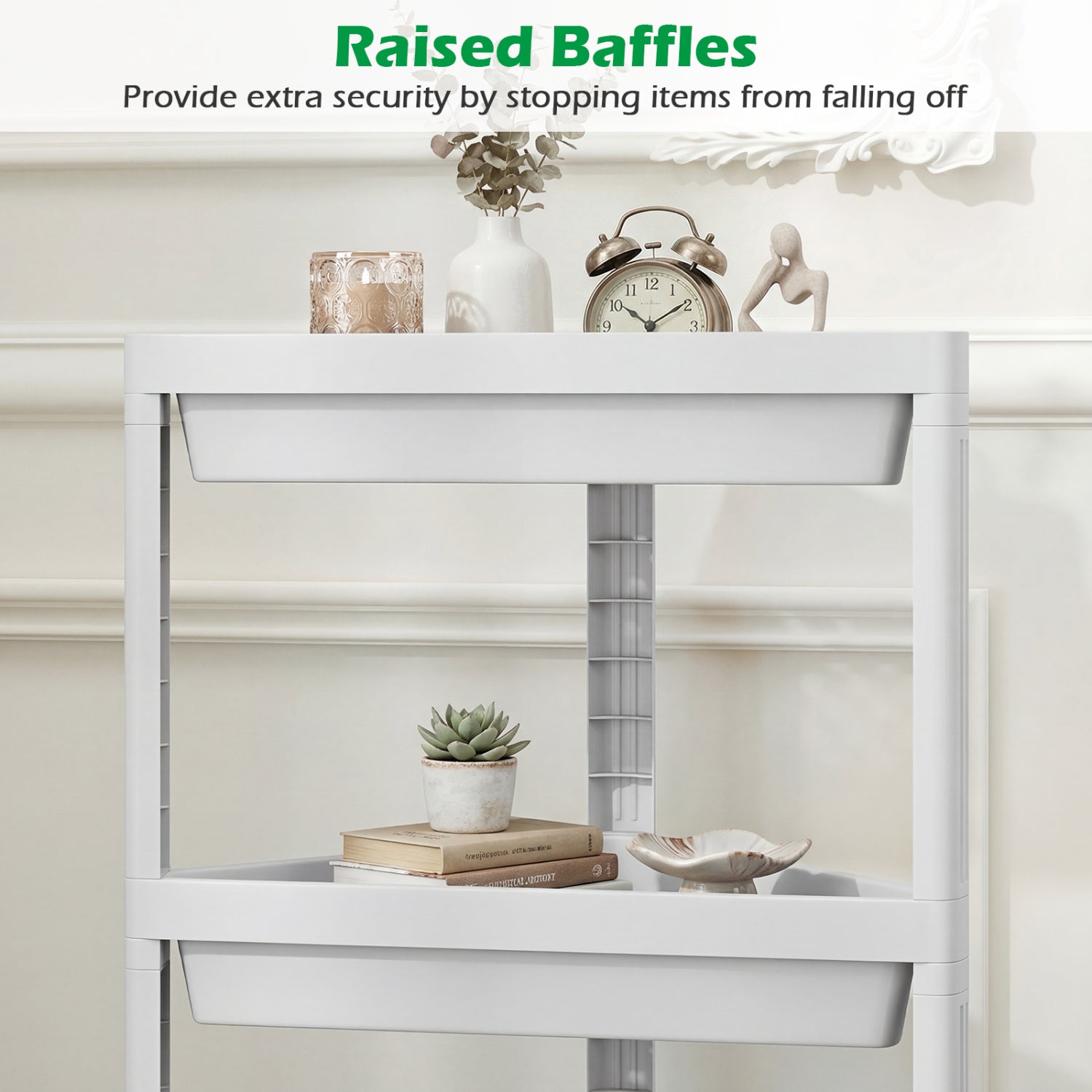 3-Tier Corner Shower Caddy 2-Pack with Detachable Design, White Bathroom Etagere at Gallery Canada