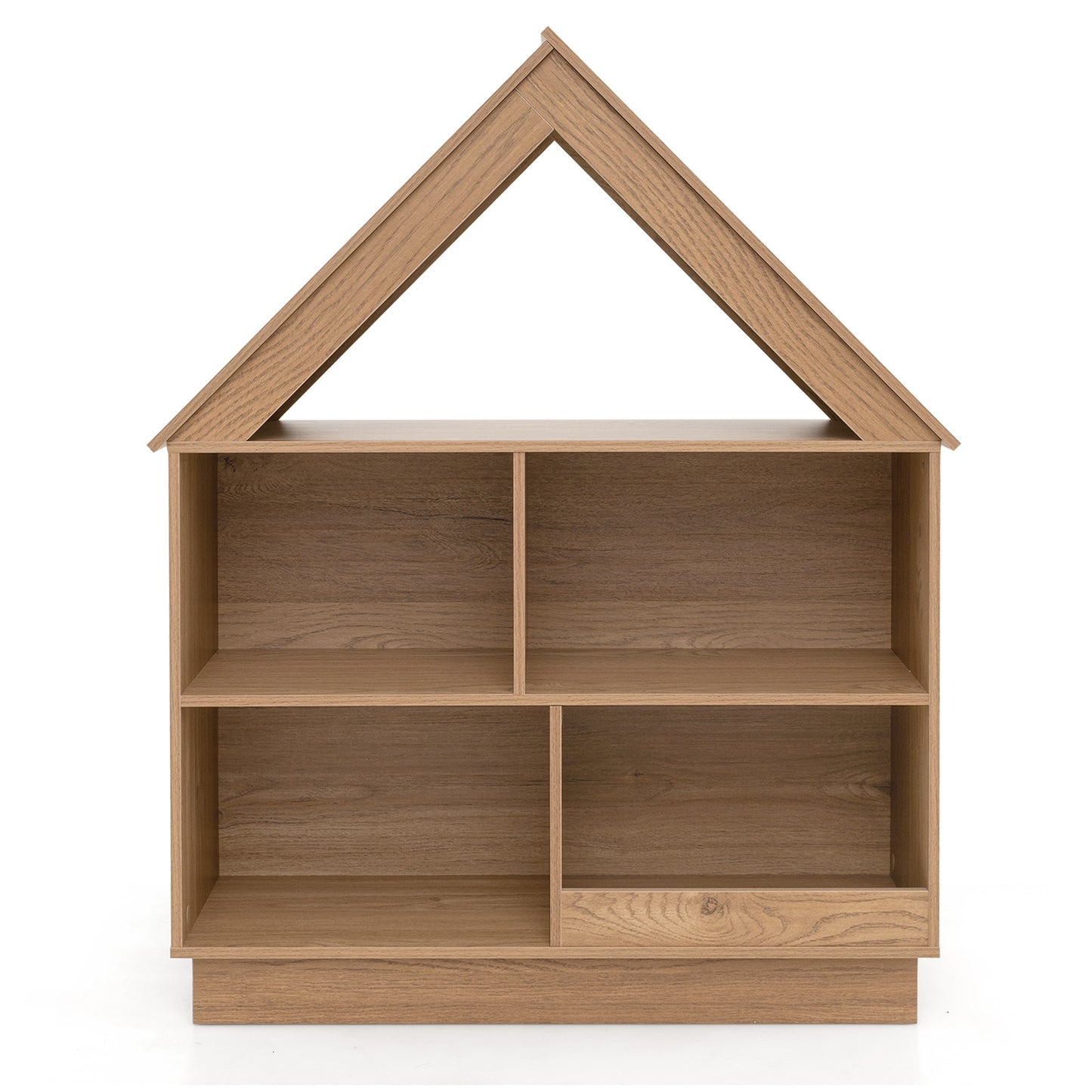 3-Tier House-Shaped Toy Storage Organizer, Natural Kids Storage Natural at Gallery Canada