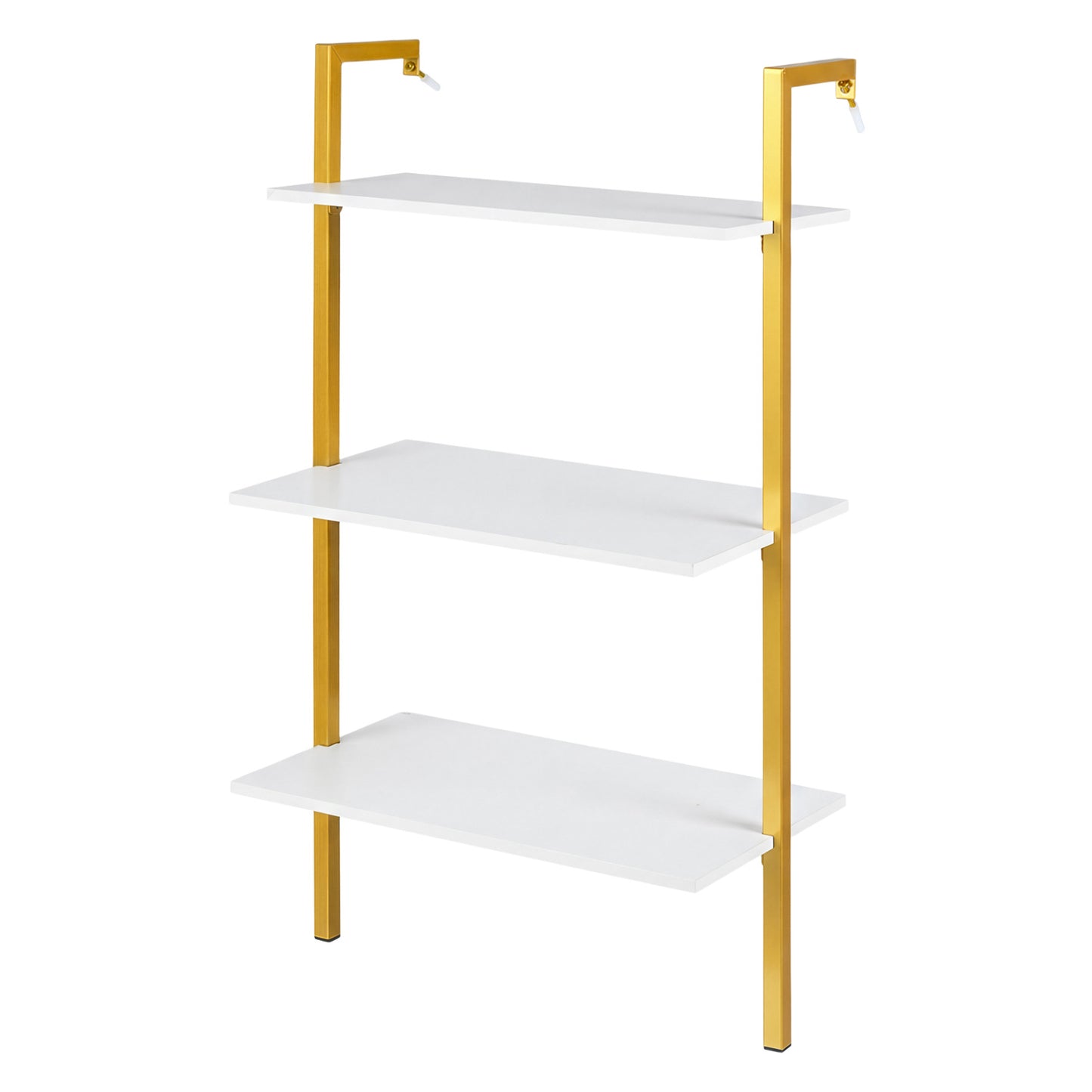 3-Tier Wall Mounted Wooden Floating Shelves Bookcases at Gallery Canada