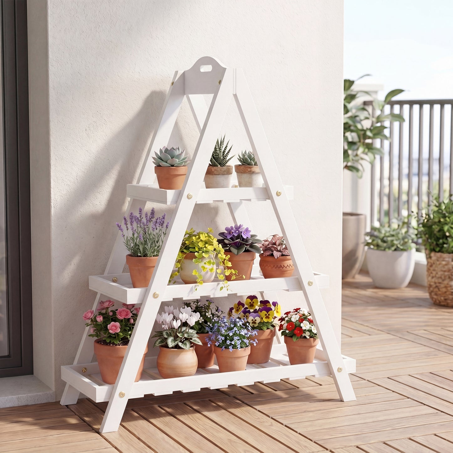 3-Tier Plant Stand Plant Stands at Gallery Canada