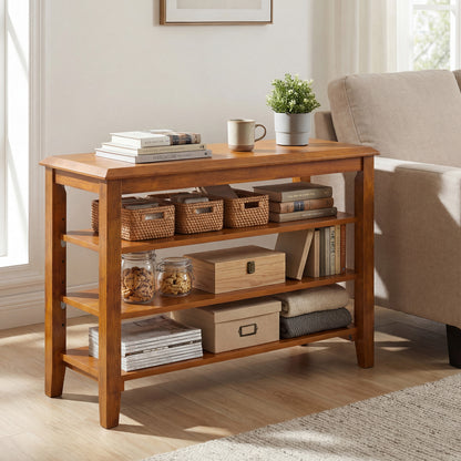 3-Tier Shoe Rack Bench, Adjustable Shelves, Entryway Living Room, Brown Shoe Racks & Storage Benches at Gallery Canada