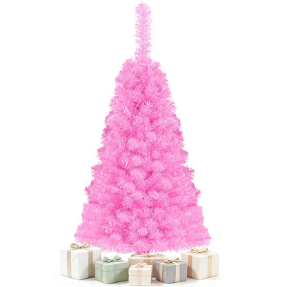 3 ft Artificial Christmas Mini Tree With Stand, Pink