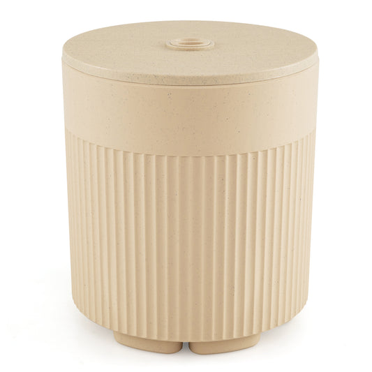Water-Filled Patio Umbrella Base, 2" Hole, Beige Outdoor Umbrella Bases Beige at Gallery Canada