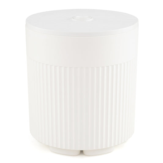 3-In-1 Outdoor HDPE Umbrella Base, White Outdoor Umbrella Bases White at Gallery Canada