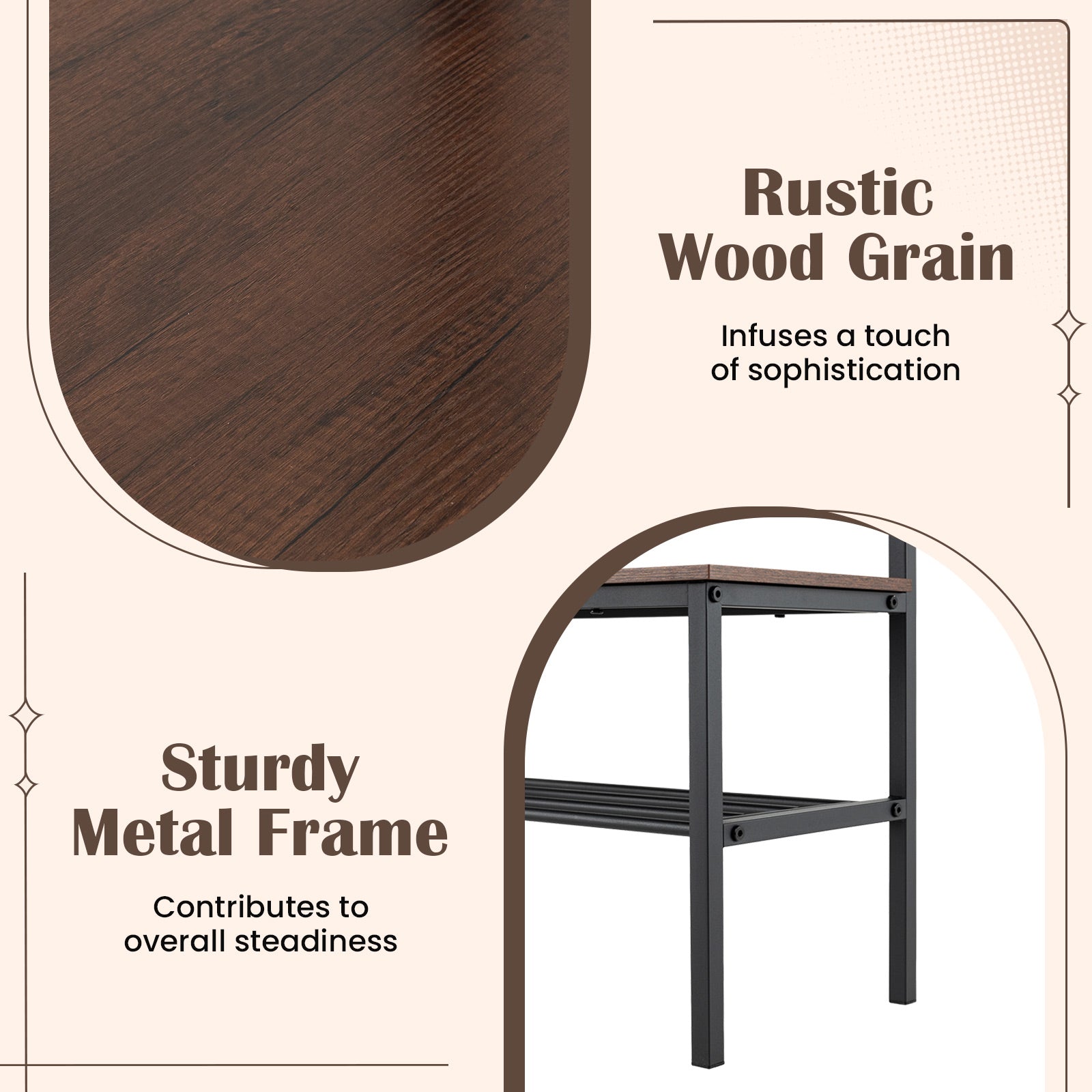 3-in-1 Hall Tree Freestanding Entryway Bench with Hooks Coat Racks & Hall Trees at Gallery Canada