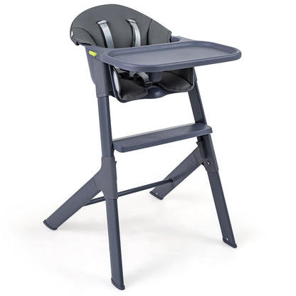 3-In-1 Washable Baby High Chair With Tray, Gray High Chairs at Gallery Canada