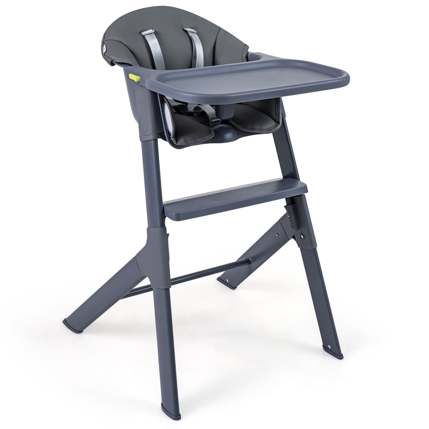 3-In-1 Washable Baby High Chair With Tray, Gray High Chairs Gray at Gallery Canada