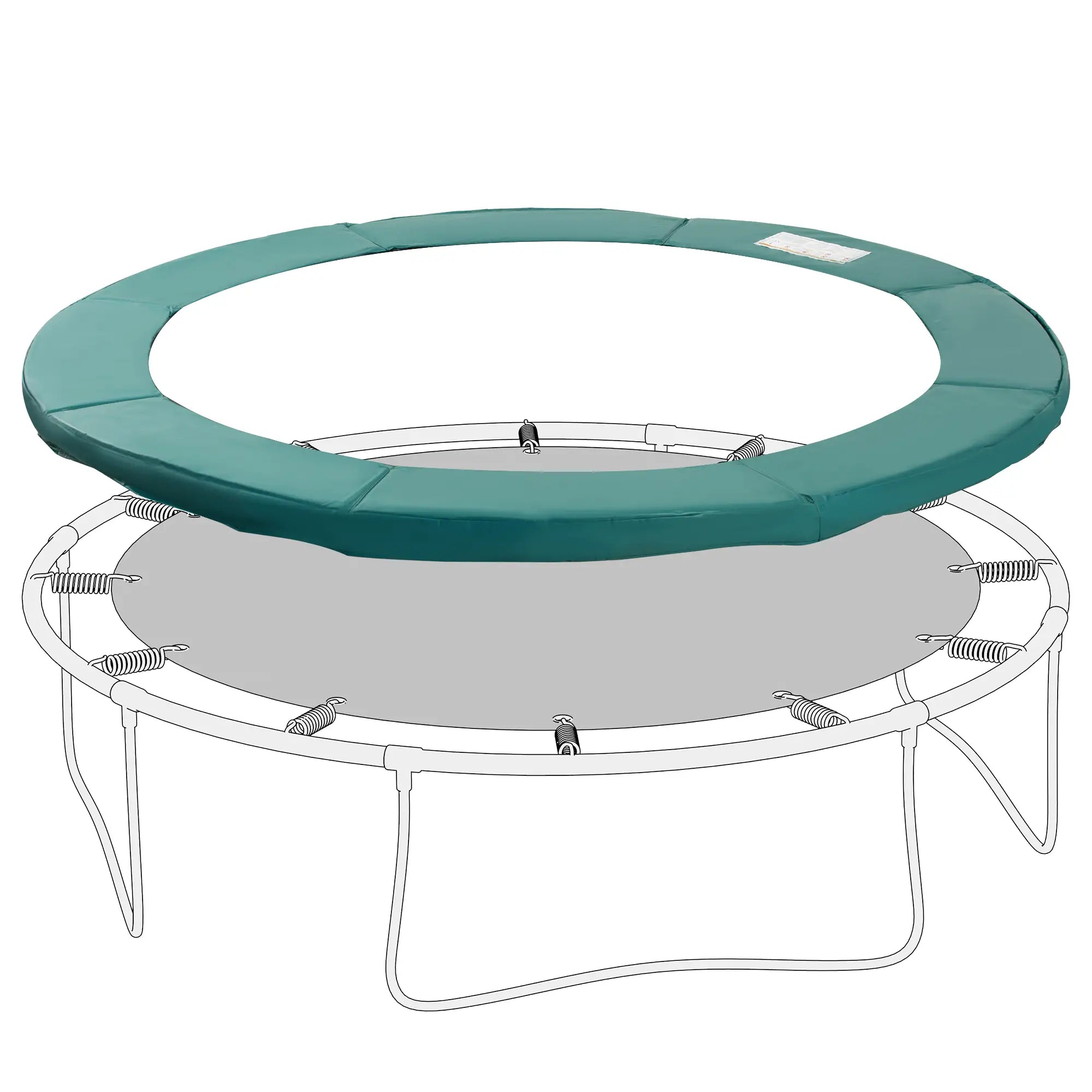 14FT Trampoline Pad Replacement, Φ168