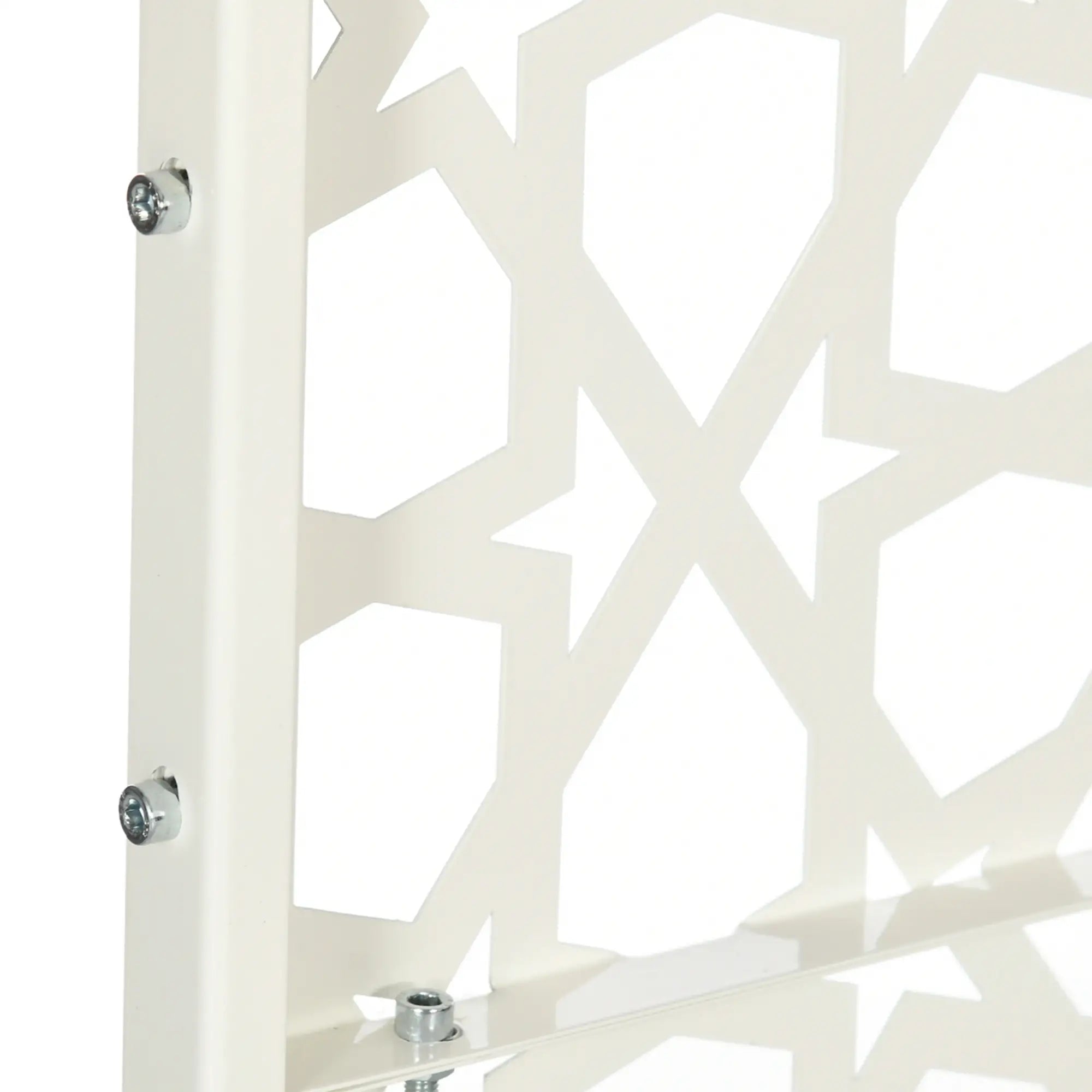 Metal Outdoor Privacy Screen, 36.2