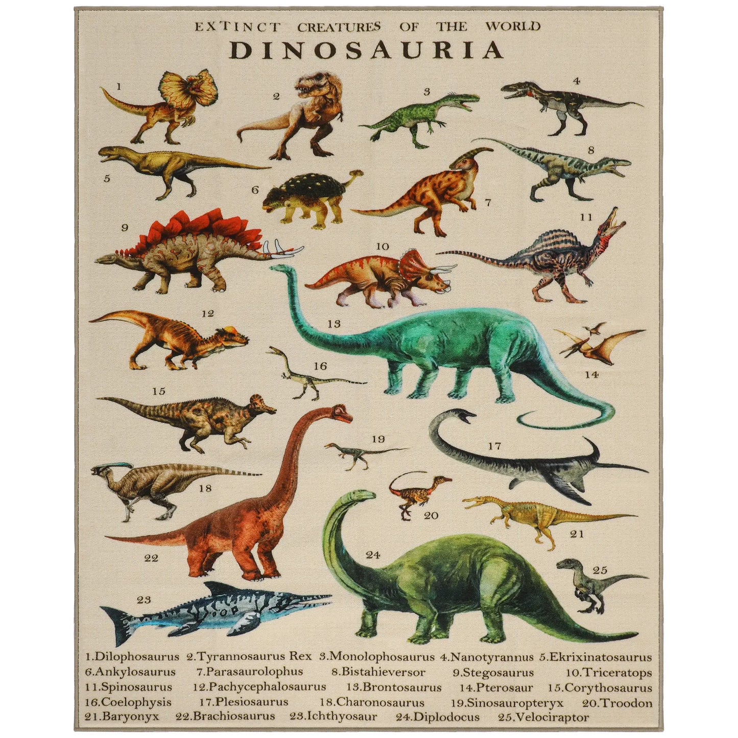 Large Play Mat 200 x 150 cm, Dinosaur Pattern, Toddler Crawling Mat Kids Gym & Playmats at Gallery Canada