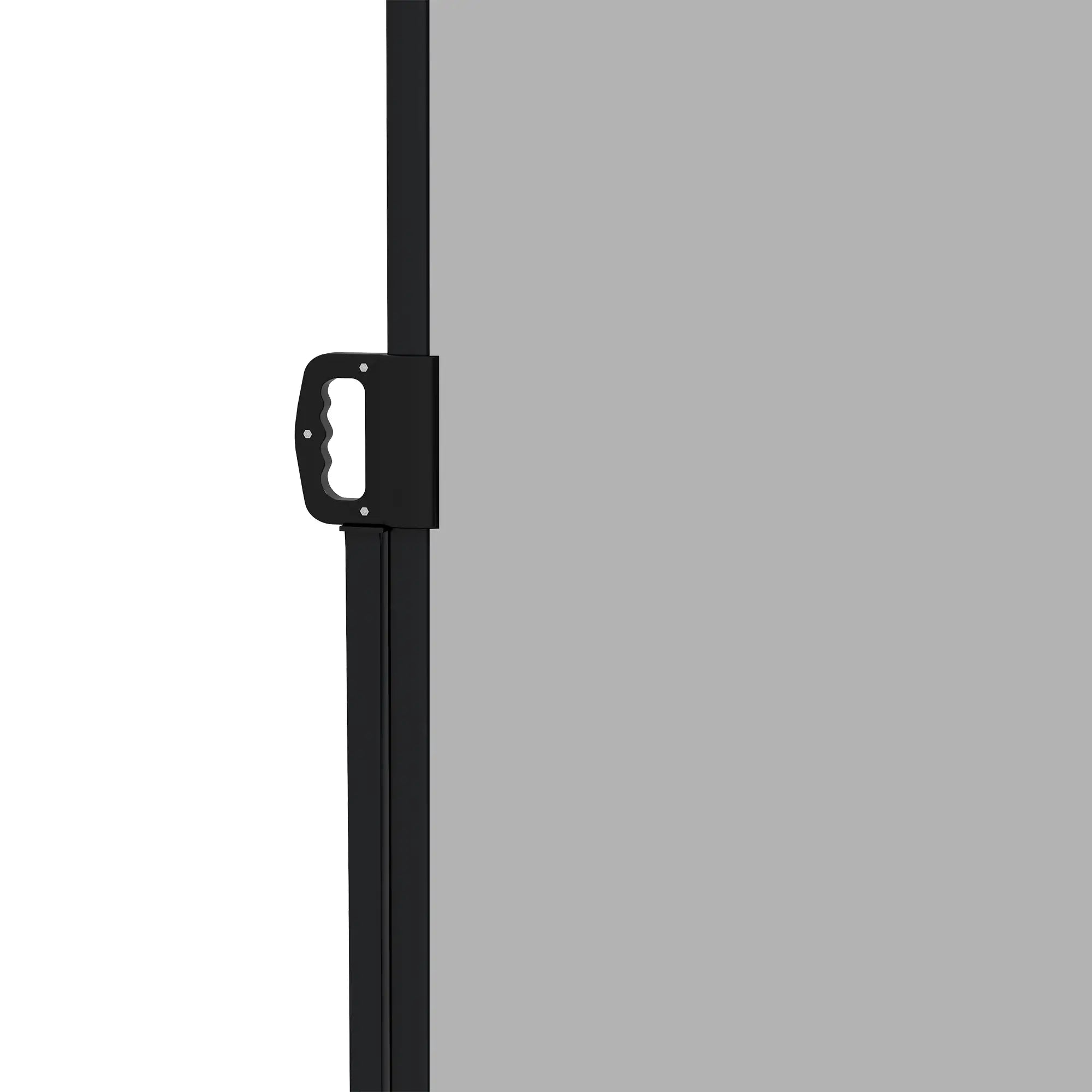 13' x 6' Retractable Side Awning, Outdoor Privacy Screen, Light Grey Retractable Side Awning at Gallery Canada