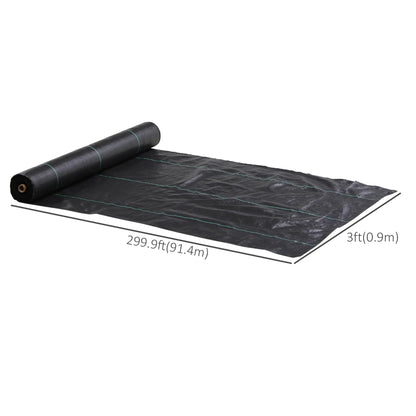 3ft x 300ft Weed Barrier, Landscape Fabric, Heavy-Duty, 2oz Weed Barrier Fabrics at Gallery Canada
