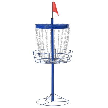 24-Chain Portable Disc Golf Basket, Easy Assembly, Lightweight, Deep Blue Baseball at Gallery Canada