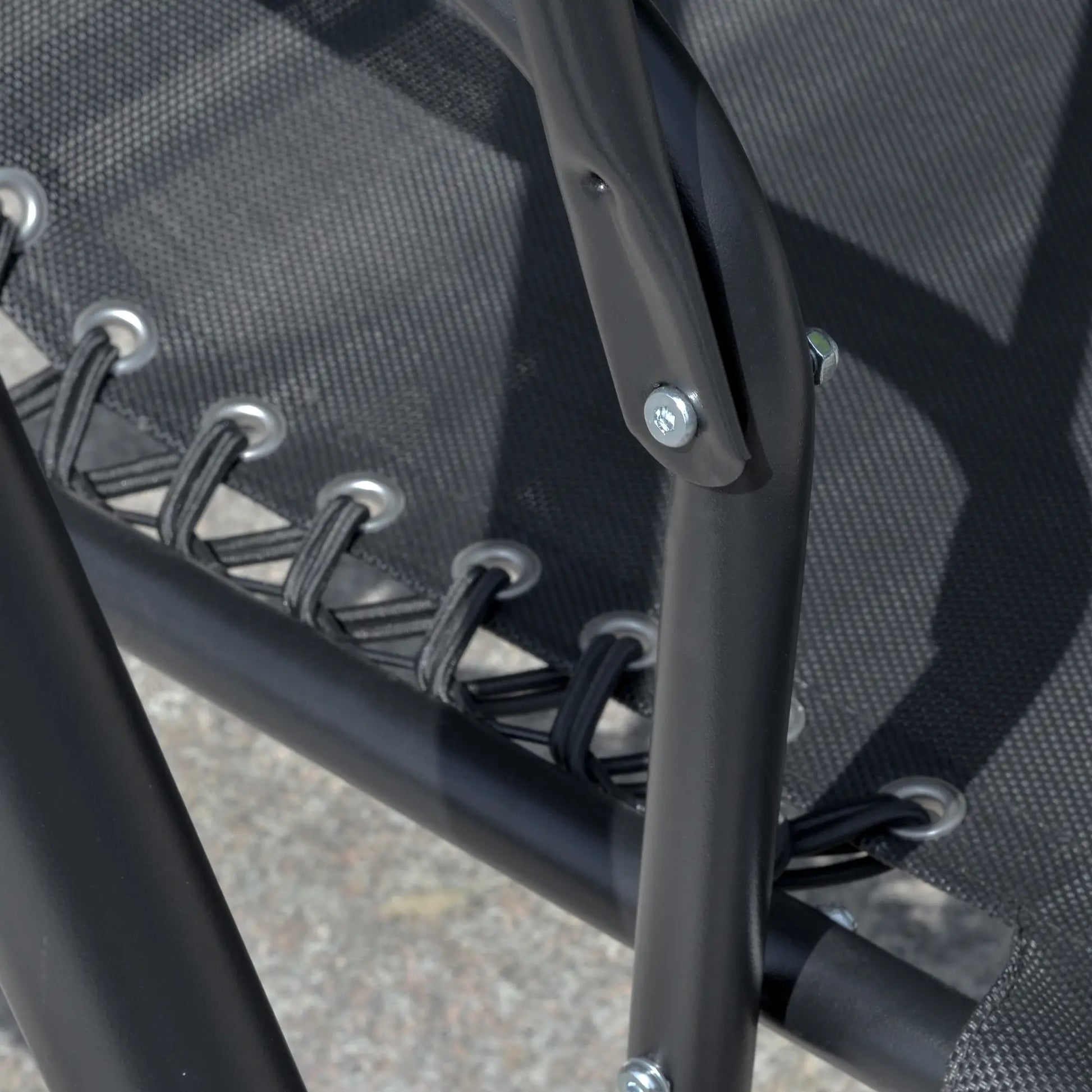 2 Person Porch Swing with Storage Table, Cup Holder, Canopy, Black Patio Swings with Stand at Gallery Canada