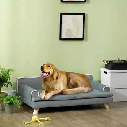 Elevated Dog Sofa Bed, Medium & Large, Dark Grey Dog Sofas at Gallery Canada