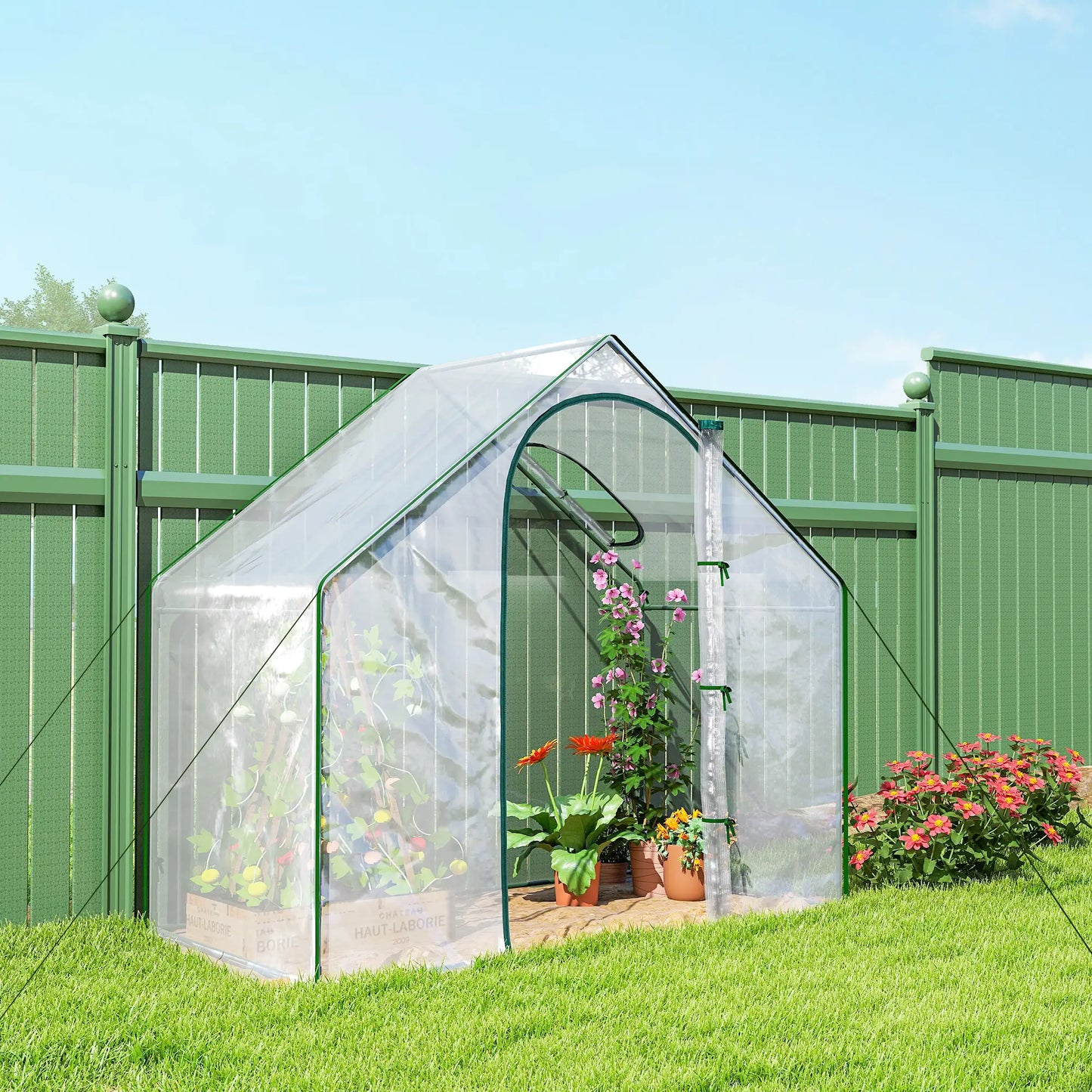 6'x3.3'x5.5' Walk-in Greenhouse, Portable Mini for Plants, Clear Cover Mini Greenhouses at Gallery Canada
