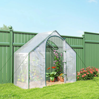6'x3.3'x5.5' Walk-in Greenhouse, Portable Mini for Plants, Clear Cover Mini Greenhouses at Gallery Canada