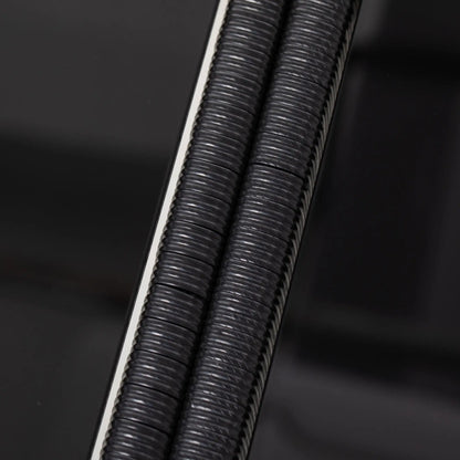 9-Piece Wicker Patio Dining Set, Glass Top Table, Ottomans, Blue Outdoor Dining Sets at Gallery Canada