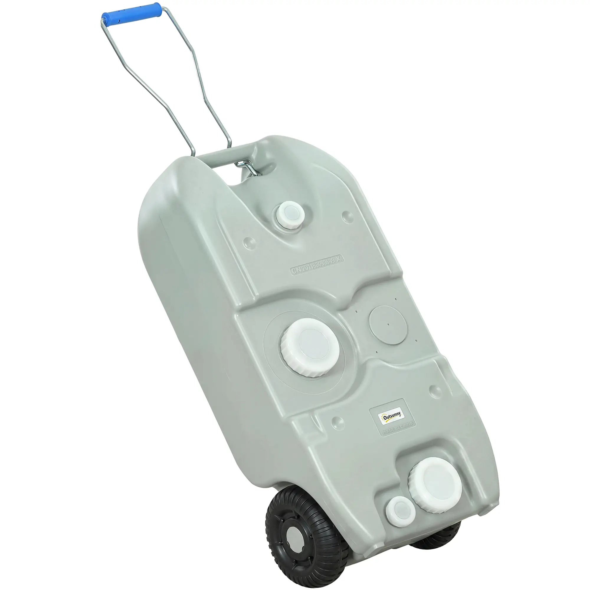 10.6 Gallon Portable RV Water Tank, with Filling Ports, Black or Grey Camping Sinks at Gallery Canada