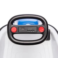 6V Bumper Car, Electric Kids Car, Slow Start, 360 Spin, Blue