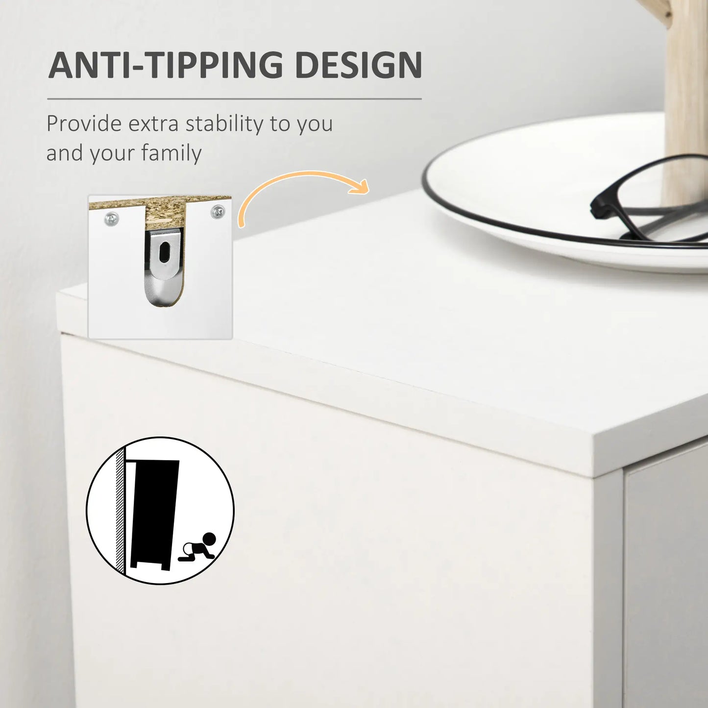 Modern Shoe Cabinet, 12 Pair Organizer, 2 Flip Doors, Adjustable Shelf, White Shoe Storage Cabinets & Racks at Gallery Canada