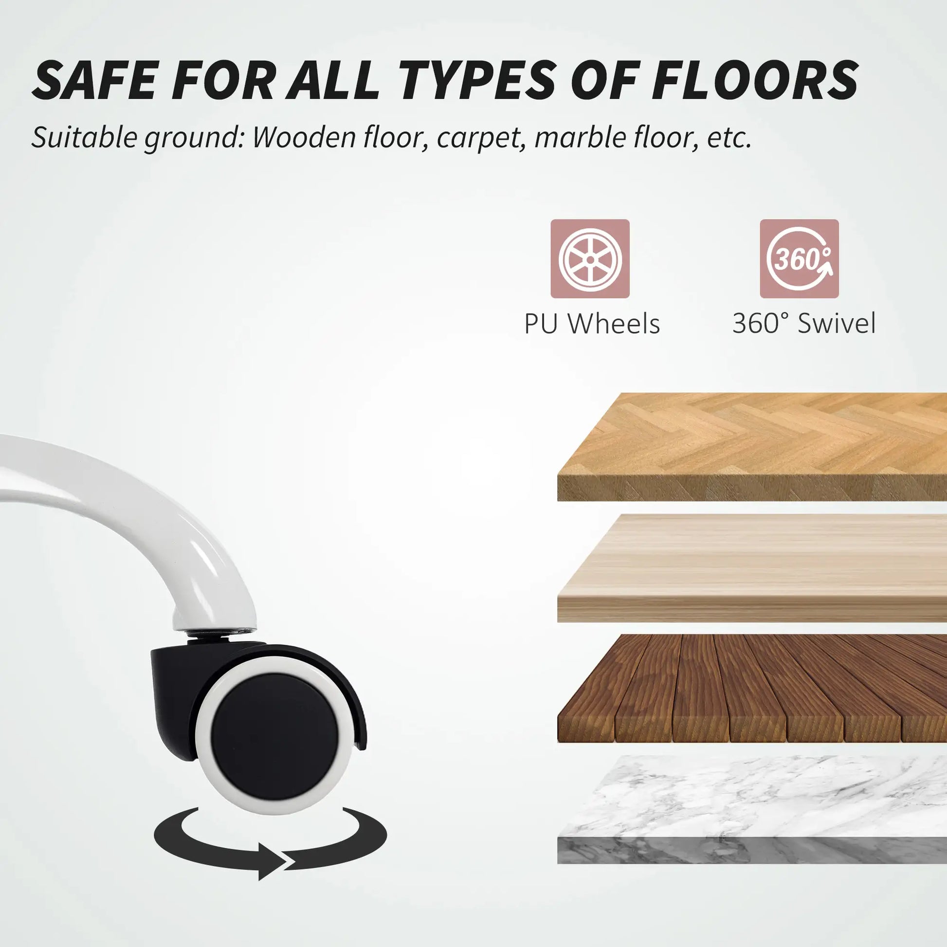 Ergonomic Office Chair, Mesh Desk Chair, Adjustable Headrest, Lumbar Support, Pink Task Chairs at Gallery Canada