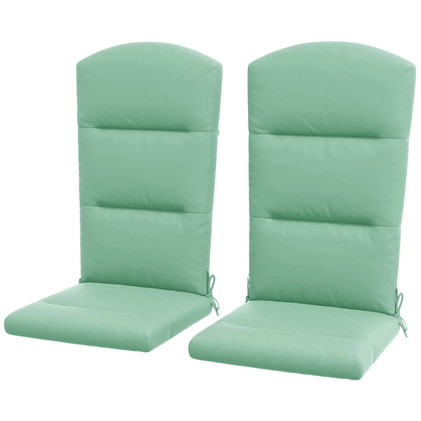 Adirondack Chair Cushions, Set of 2, Green Patio Chair Cushions Green at Gallery Canada