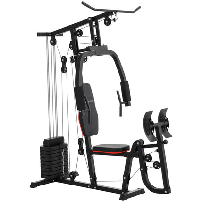 Home Gym Weights Machine, Multi Gym Lat Pulldown, Leg Workout, 99lbs Power Towers at Gallery Canada