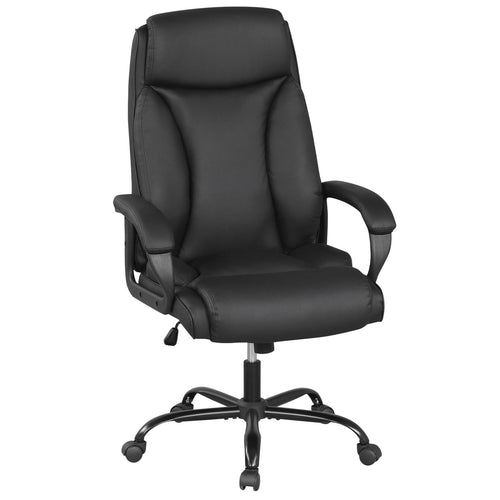 400 Pounds Adjustable High Back Leather Office Chair