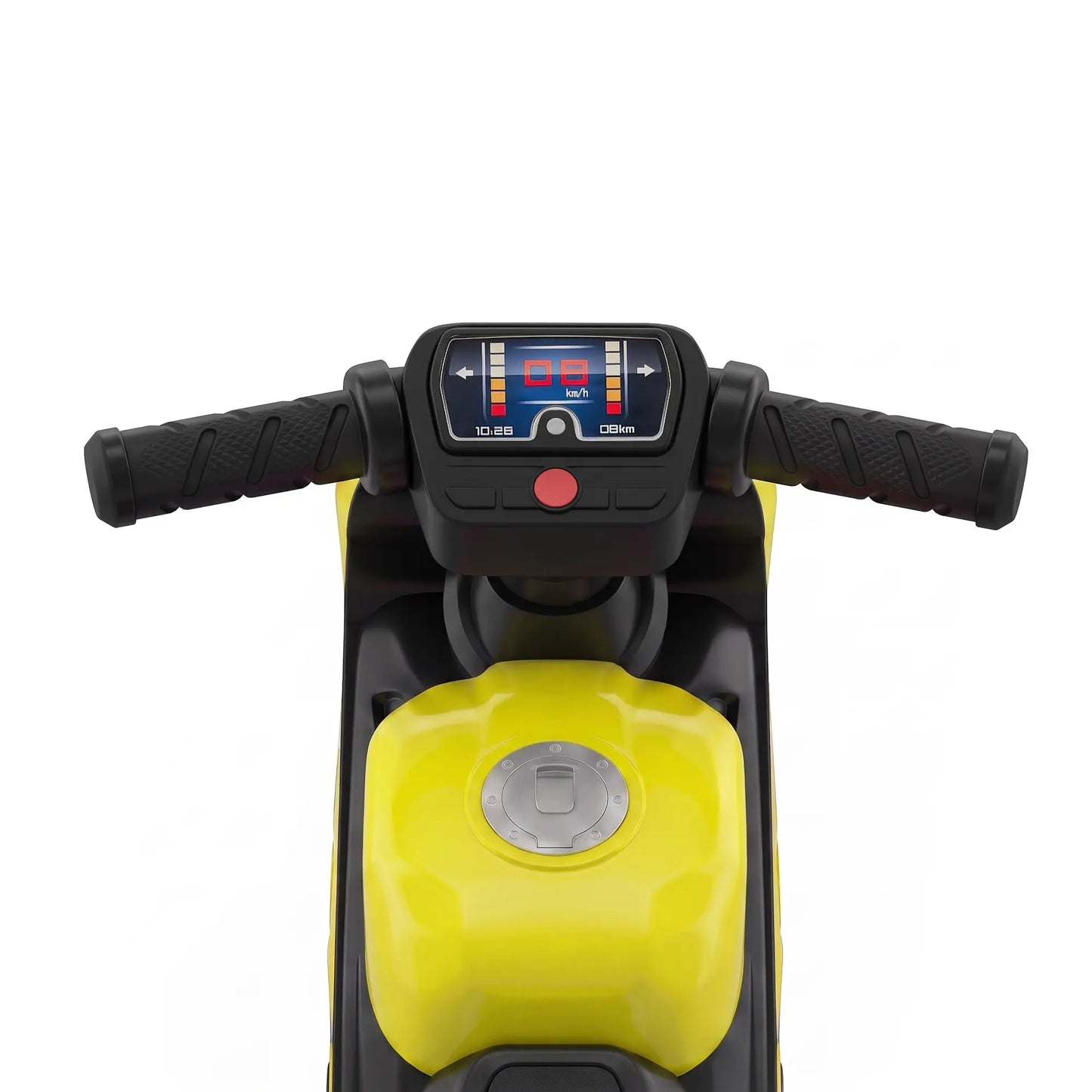 Vélo d'équilibre avec musique, pneus larges, vert