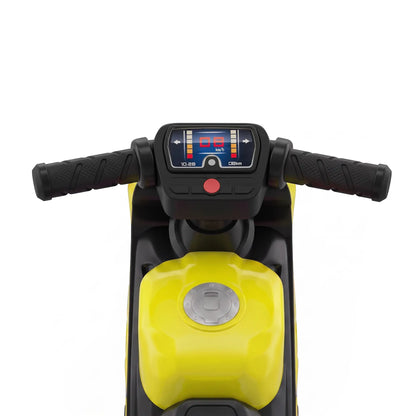 Vélo d'équilibre avec musique, pneus larges, vert