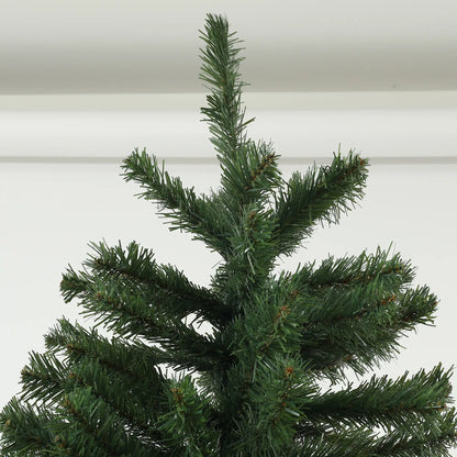 7.5ft Artificial Christmas Tree, Auto Open, Steel Base, Green Artificial Christmas Trees at Gallery Canada
