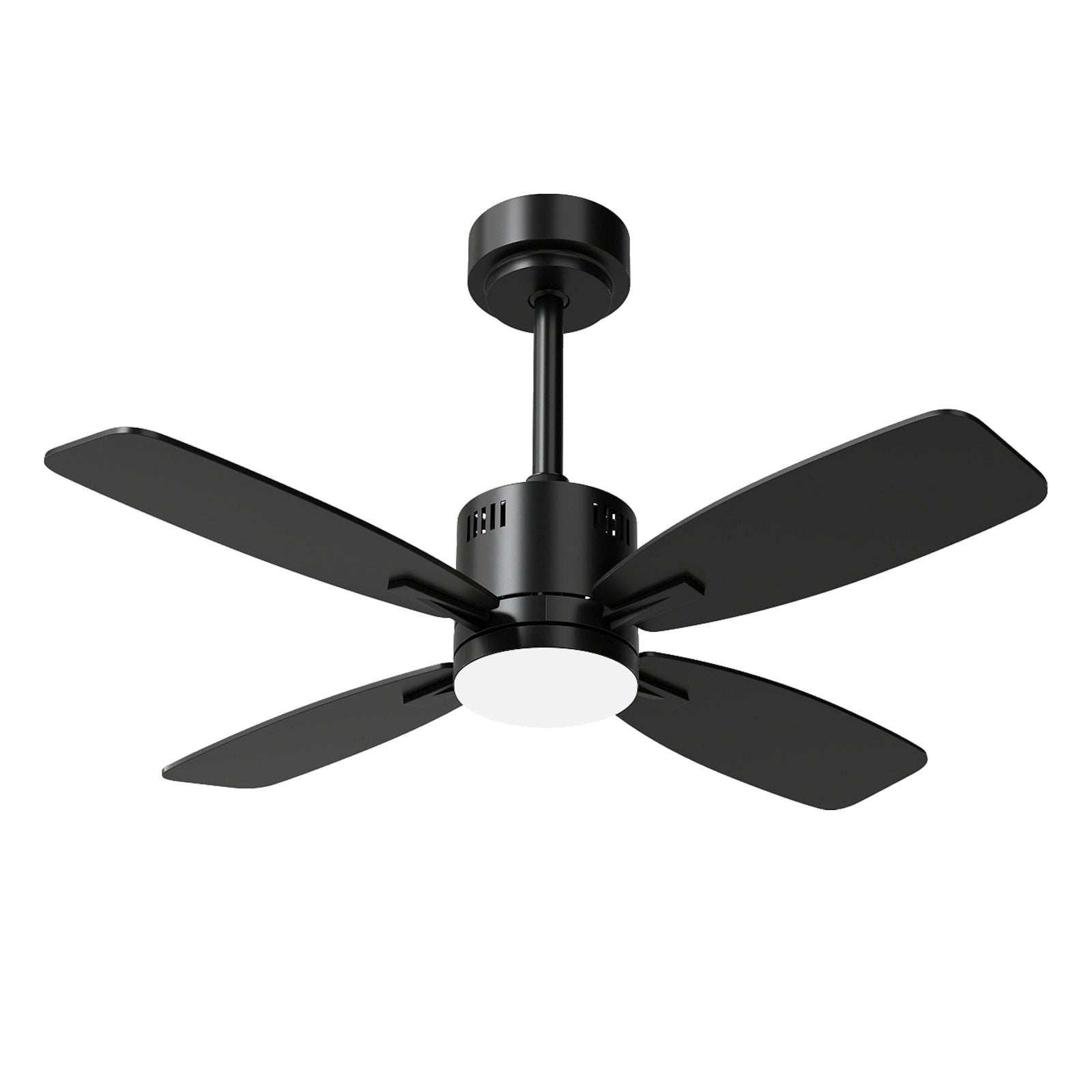 42inch Ceiling Fan with Light and Remote 3CCT LED with Memory 4H Timer 6 Speeds, Black Ceiling Fans at Gallery Canada