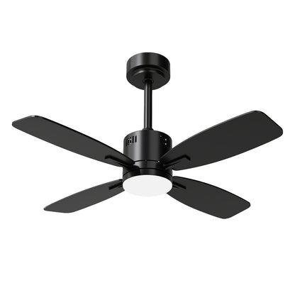42inch Ceiling Fan with Light and Remote 3CCT LED with Memory 4H Timer 6 Speeds, Black Ceiling Fans at Gallery Canada