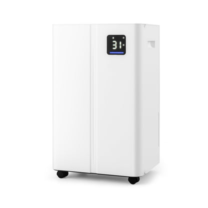 54 Pints Dehumidifier, 4500 Sq.Ft, 3 Modes, White Dehumidifiers White at Gallery Canada