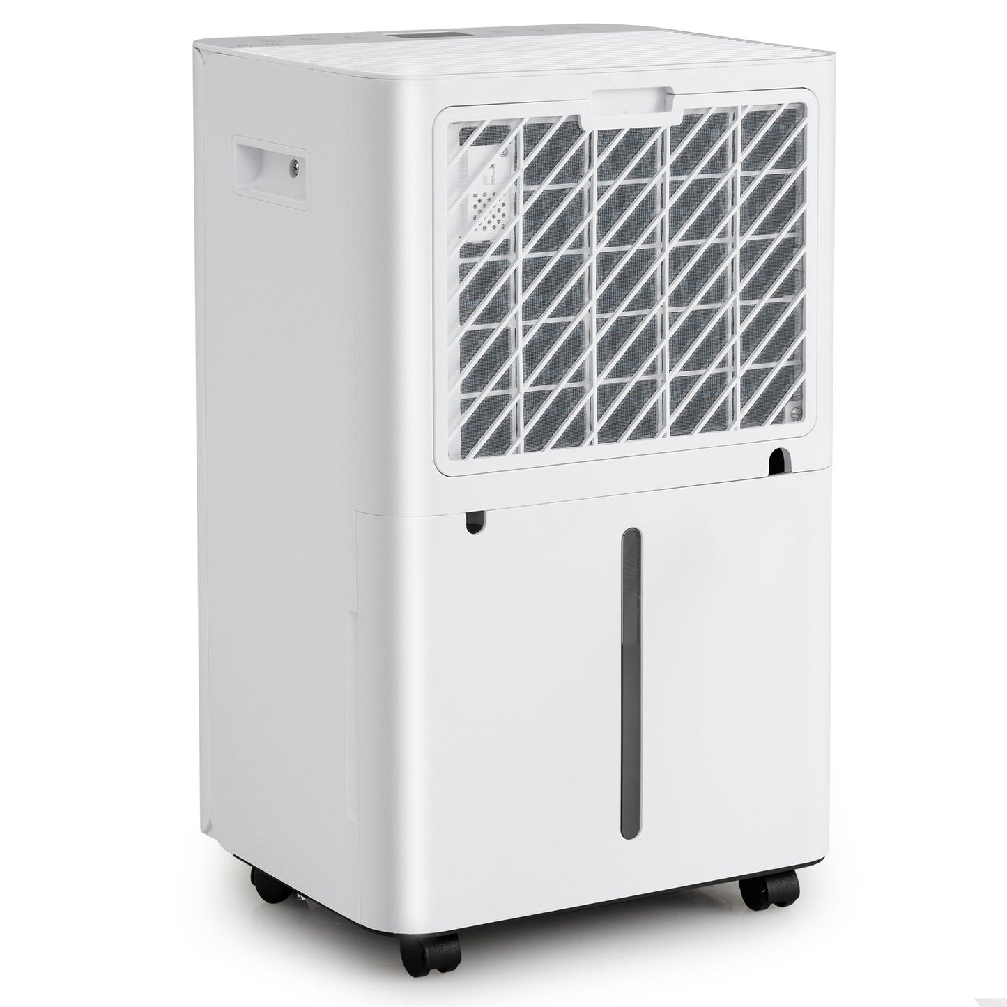 4500 Sq.Ft 54 Pints Dehumidifier with Drain Hose for Home, White Dehumidifiers at Gallery Canada