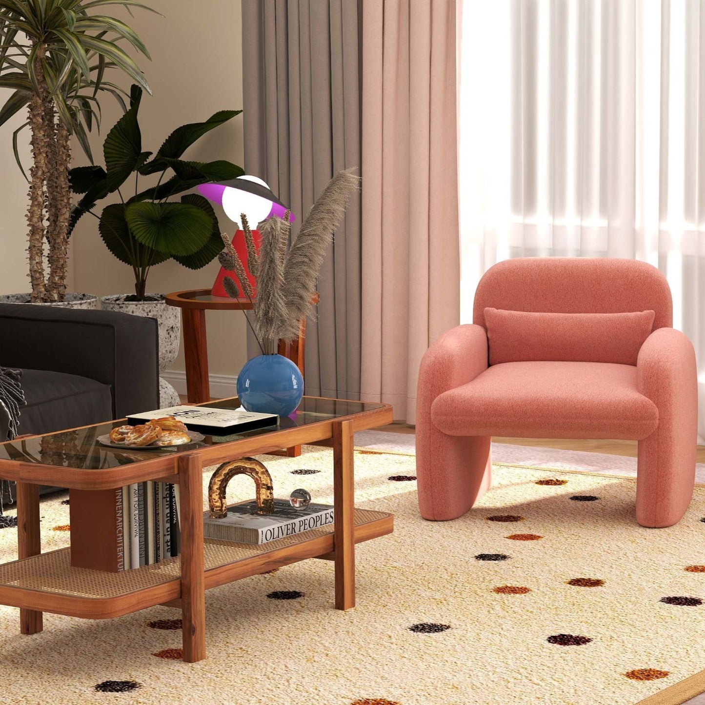 Modern Living Room Set, Bookcase, Coffee Table, End Table, Accent Chair Living Room at Gallery Canada